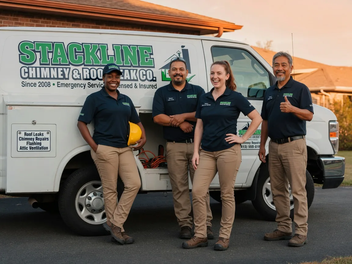 Chimney flashing repair company in Vernon, IL